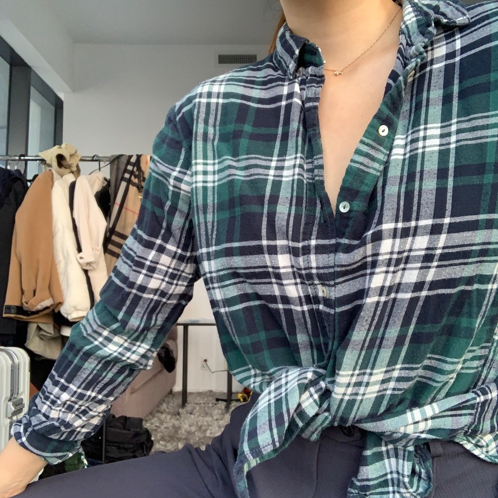 Plaid button down - Picture 3 of 3